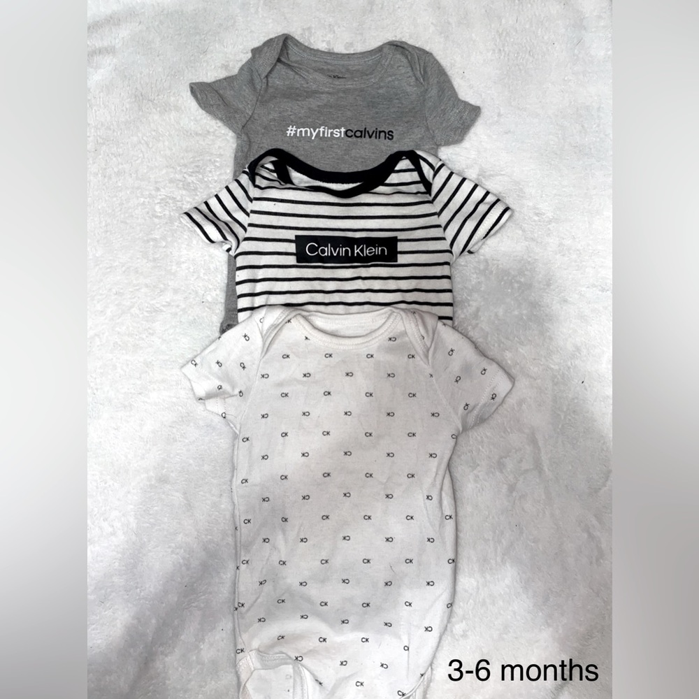 Calvin Klein onesies